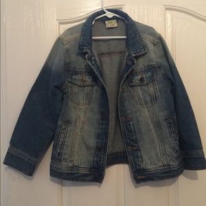 Boys Distressed Jean Jacket